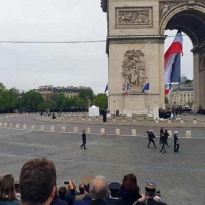 8 mai 1945 arc de triomphe 14