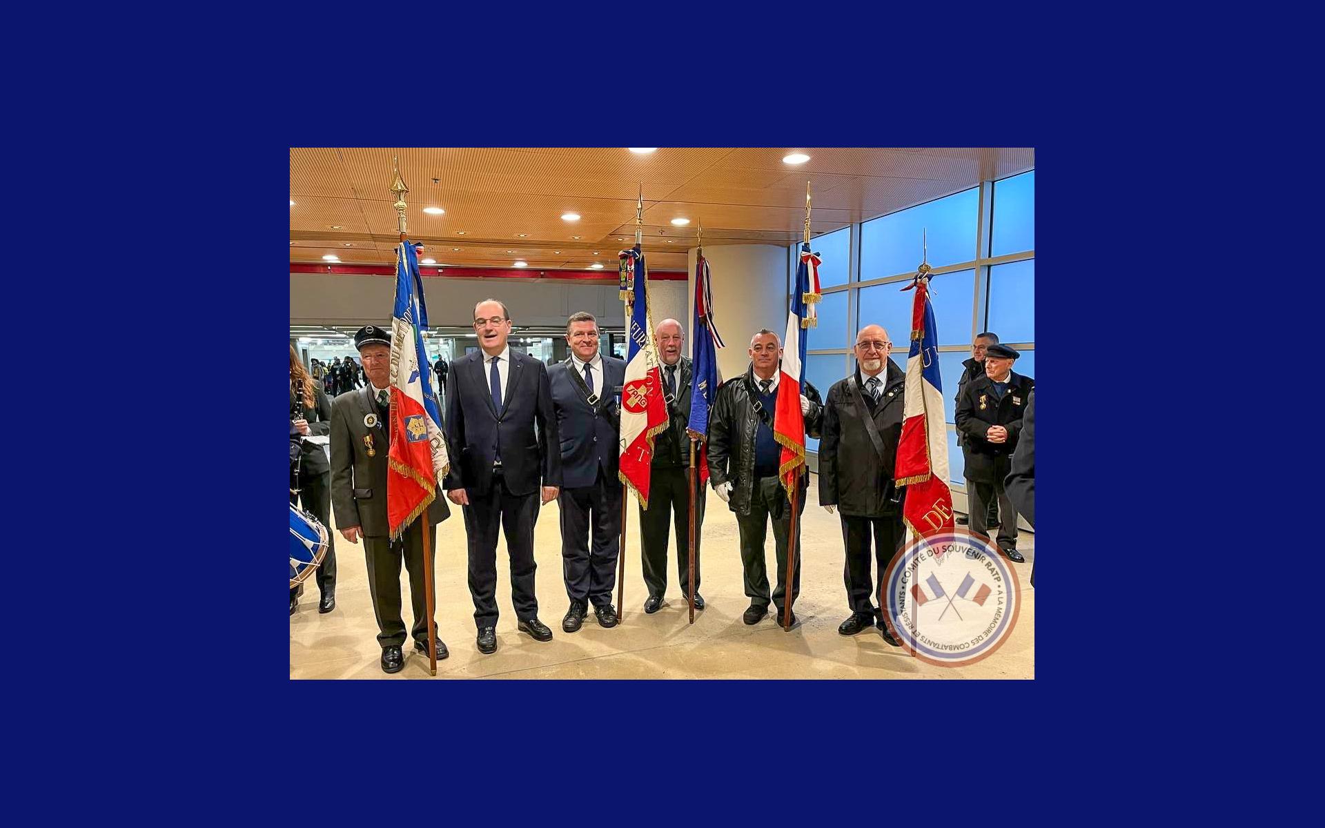 106ème anniversaire de l'Armistice du 11 novembre 1918, à Gare de Lyon - RATP