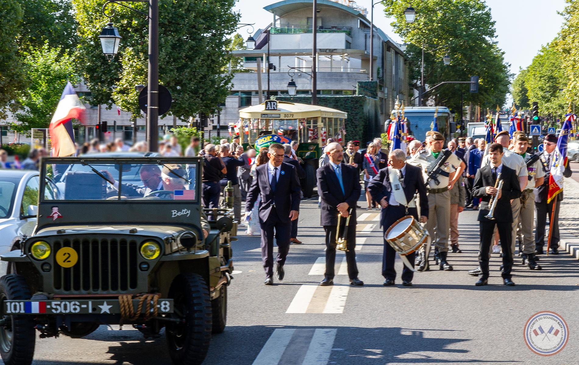 80e anniversaire de la Libération de la ville d'Antony